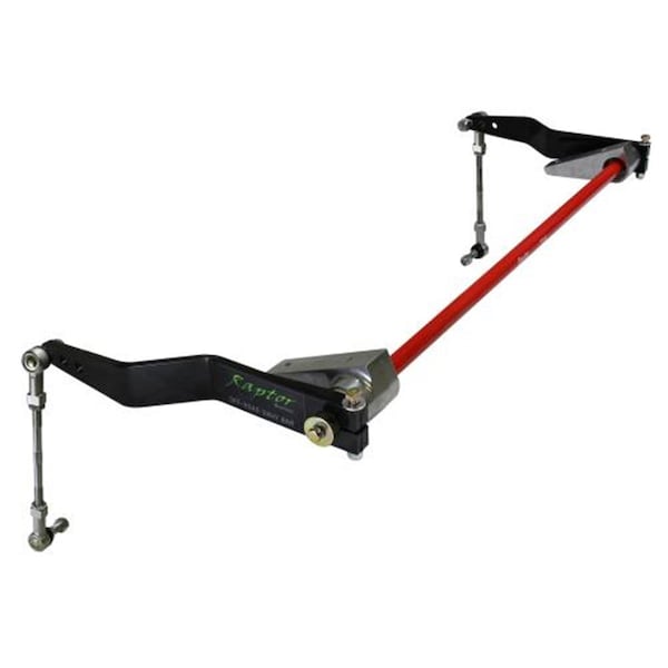 Raptor Series Off-Road RSO170107-405400 Front Sway Bar Kit with Adjustable Link for 2007-2018 Jeep JK - 0.4 in. RSO170107-405400 - main
